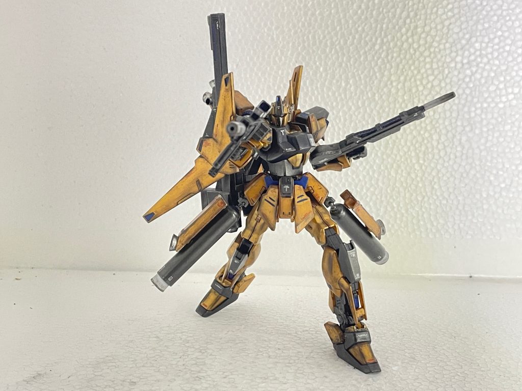 HG百式リバイブ。可哀想なクワトロ大尉のために改造。–4枚目/制作者：masamine