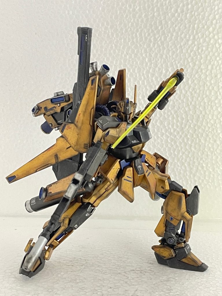 HG百式リバイブ。可哀想なクワトロ大尉のために改造。–5枚目/制作者：masamine