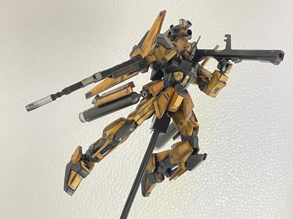 HG百式リバイブ。可哀想なクワトロ大尉のために改造。–6枚目/制作者：masamine