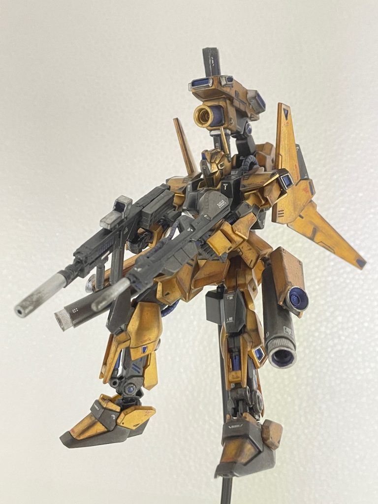 HG百式リバイブ。可哀想なクワトロ大尉のために改造。–8枚目/制作者：masamine