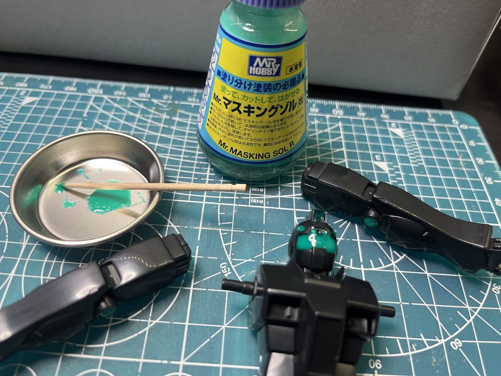 合わせ目消し&マスキングゾルの図