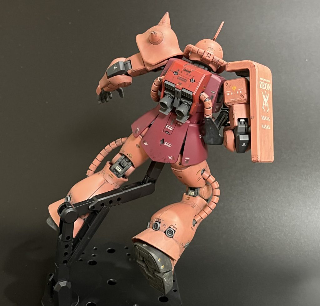 各バーニアのスス汚れを付けてもよかったかなぁと今さら思っています。