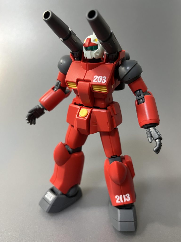 つや消し吹いた後（墨入れ前）