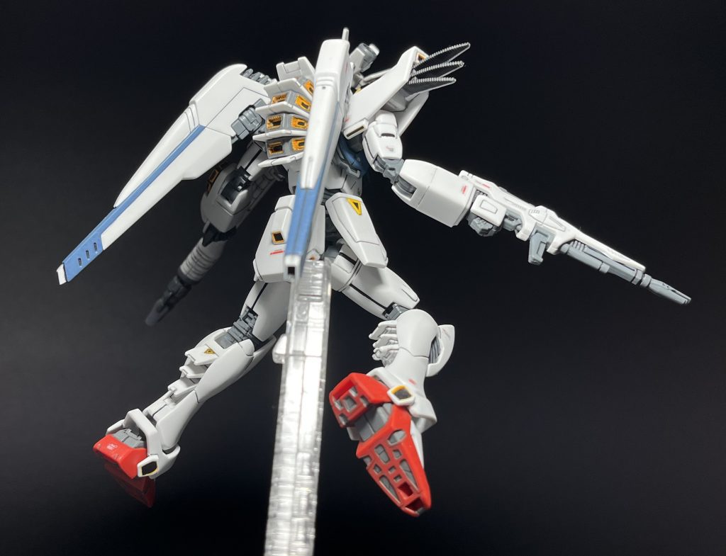 HG版F91 箱絵風–3枚目/制作者：N.Pコウ