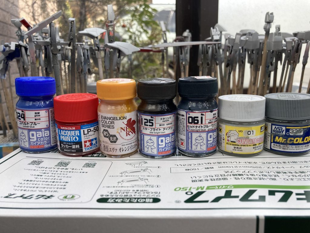 使った塗料です。ご覧いただきありがとうございました😊