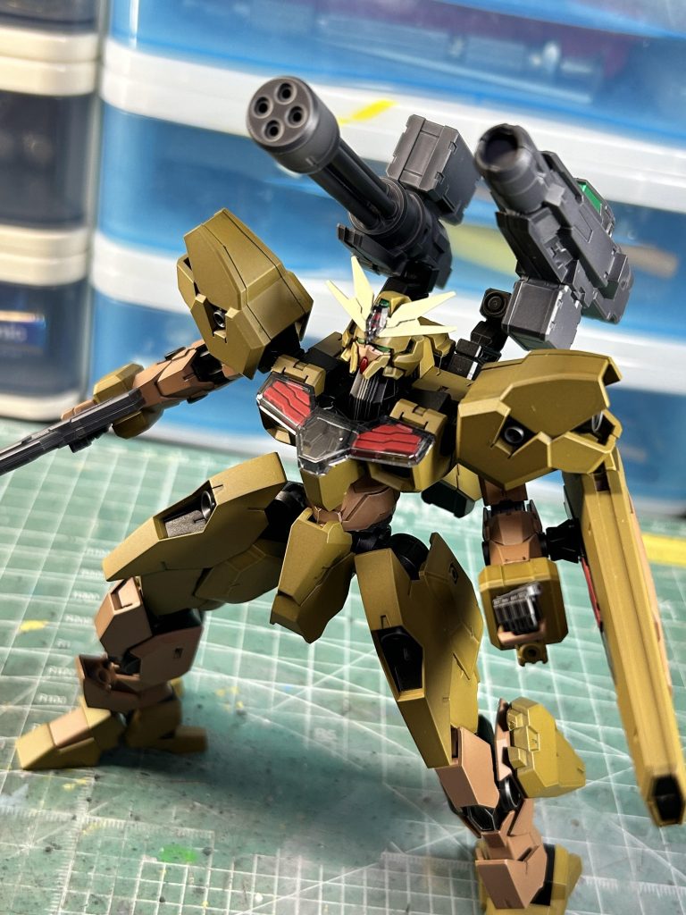 バックウェポン一斉射撃