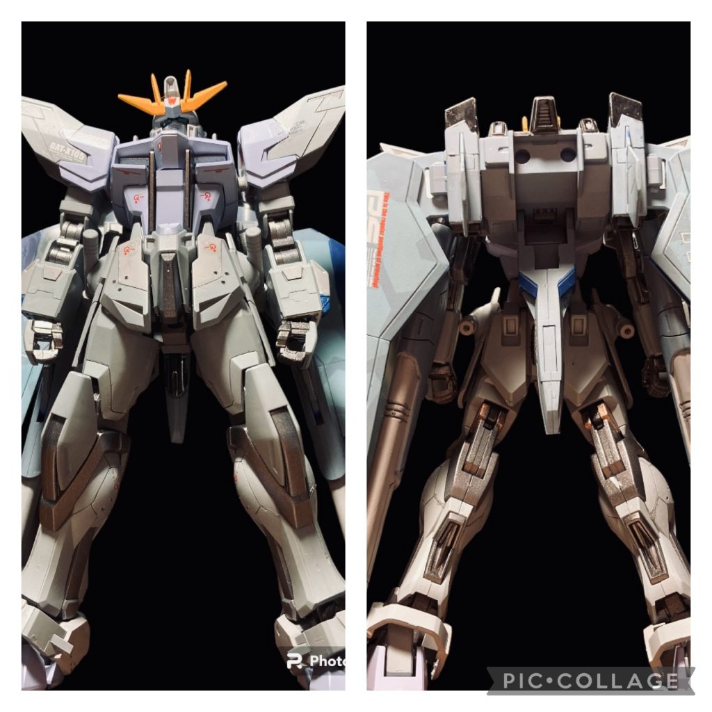 たまたま再販に巡り合い、これも縁だと1Day仕上げで作りました。嵩張る積みプラのMGを何とかしなきゃいけないのに…