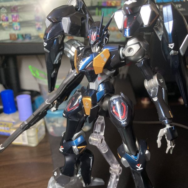 hgガンダムファラクト　メタリック塗装ver