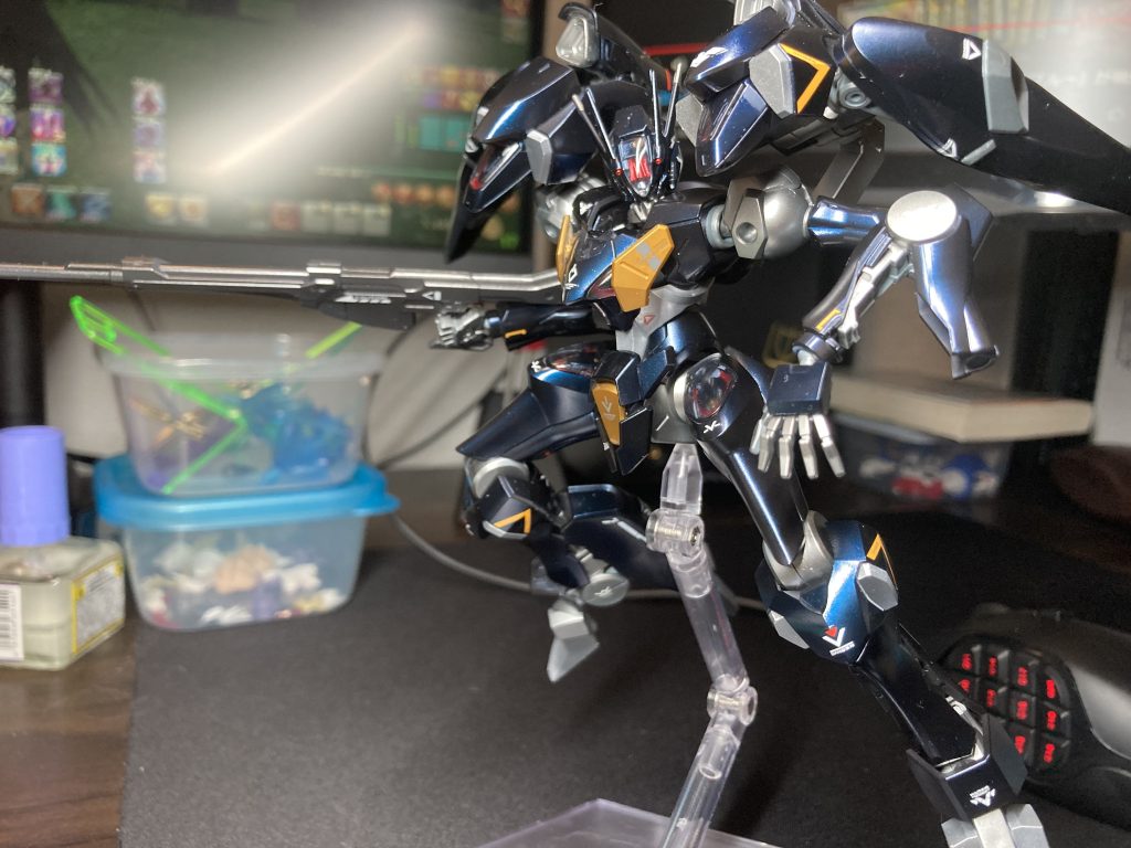 hgガンダムファラクト メタリック塗装ver–2枚目/制作者:@yui__p__