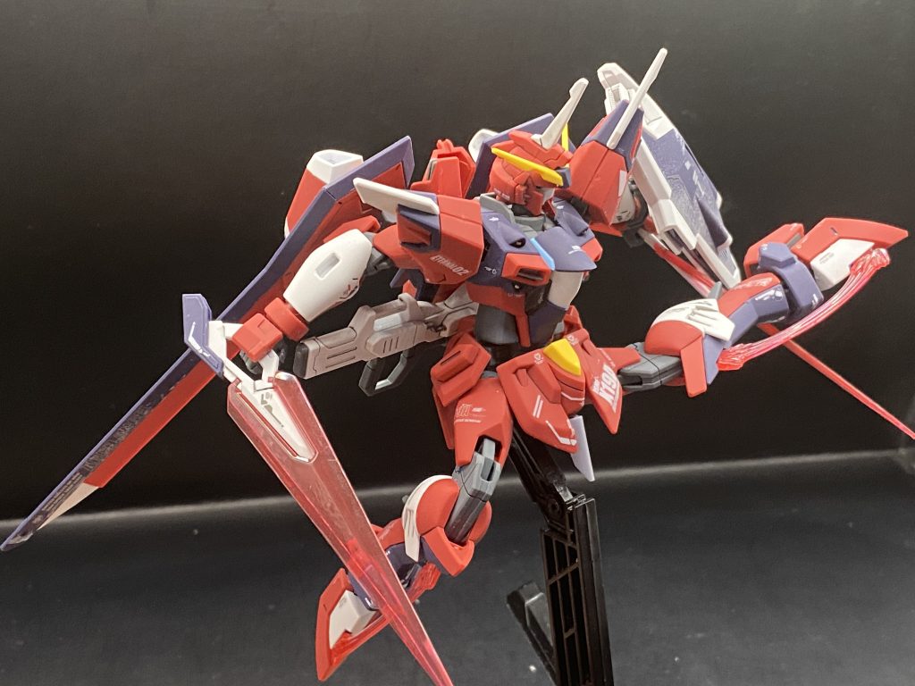 MMI-S2M5/X カルキトラ ビーム重斬脚インジャから続く脛ビームサーベル！これでこの馬鹿野郎！できます！かなり高く足が上がるのでキックポーズがかなり取りやすい！