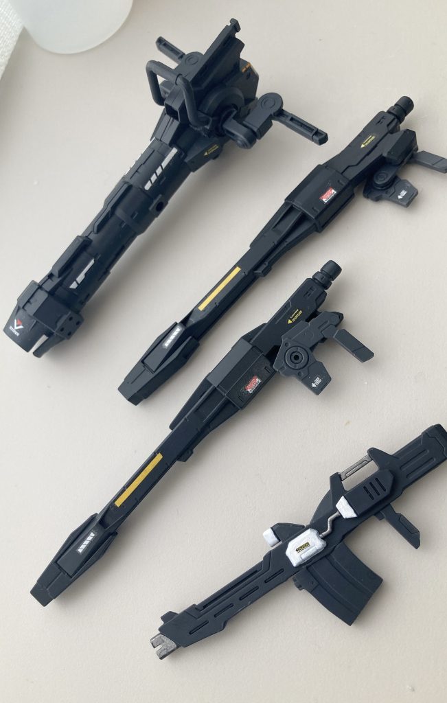 武器はデカール多めにしました。ここからは追加の写真です。