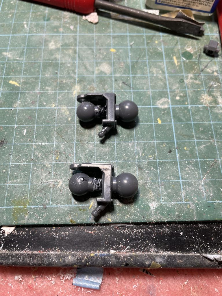 足首フレームで3mm延長