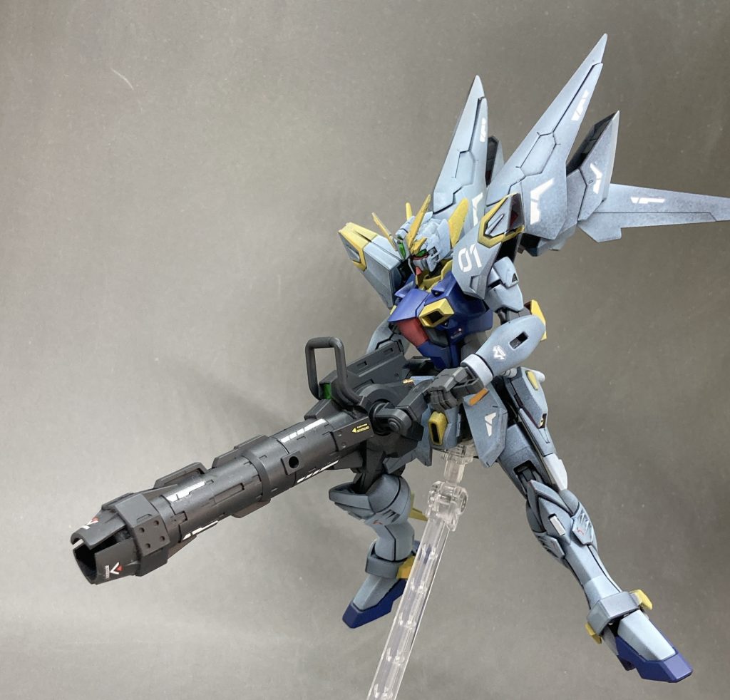 切り札のキャノン!これだけでは寂しいと思ったので他の武装もつくりました。