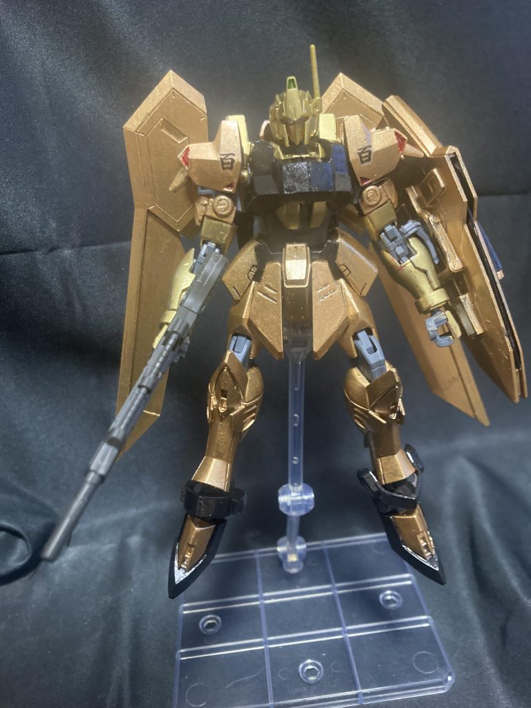 ちょうどゼータラストの百式の欠損部を埋め合わせたみたいになってる