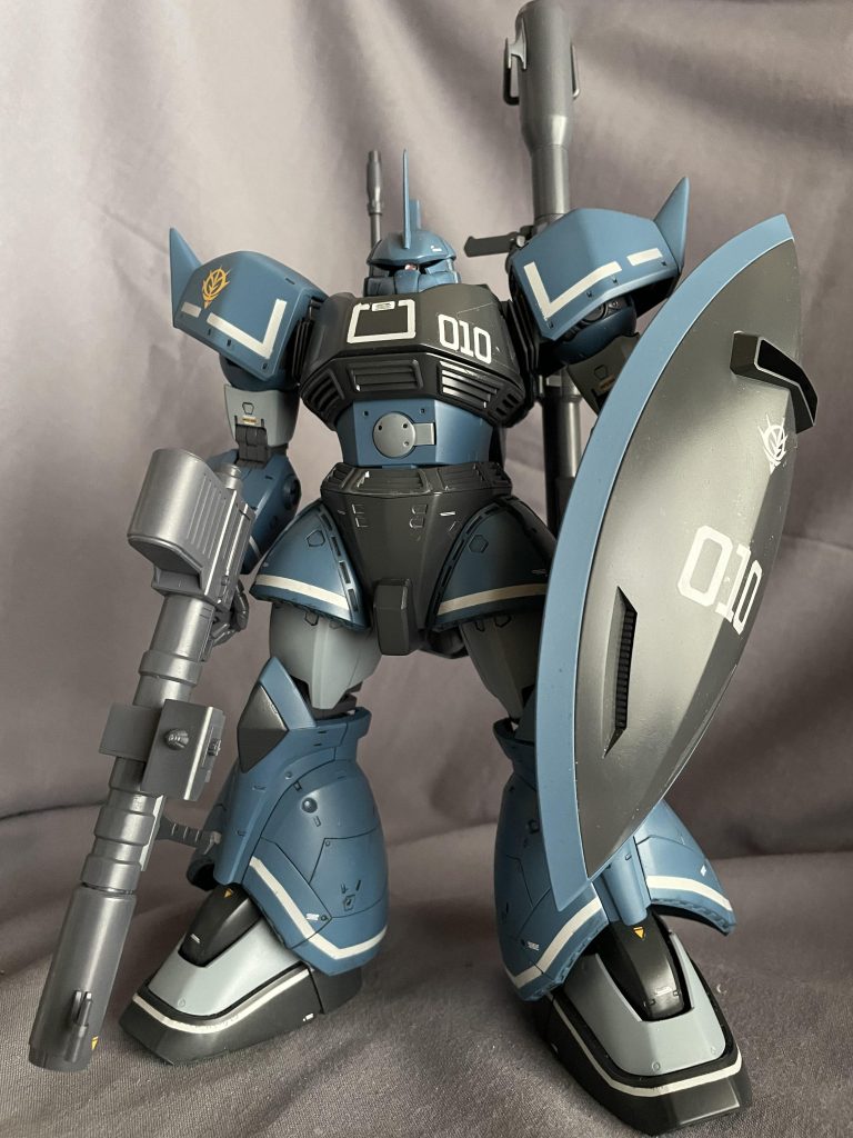 ライフル、ジャイアントバズ、ロケットランチャーと武器は豊富です。しかも、高機動型パックに収納できるという発想が素晴らしいですね❤️