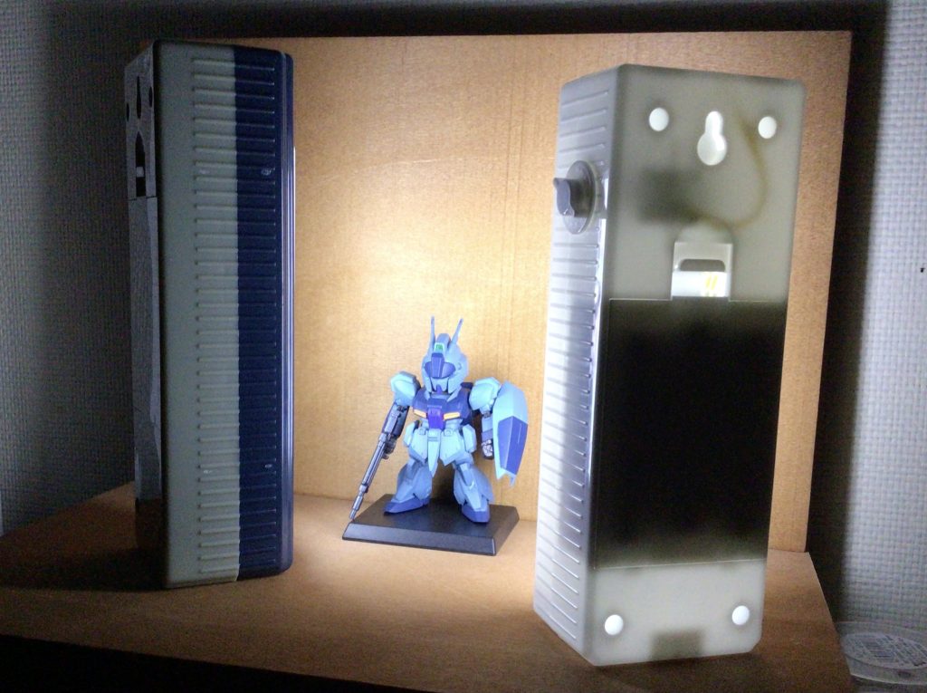 夜中の撮影ブースライトなどは全て100均ですwFWガンダムコンバージ、初めて買いましたがいいですねこれ!(● ˃̶͈̀ロ˂̶͈́)੭ꠥ⁾⁾また買いたいです♪