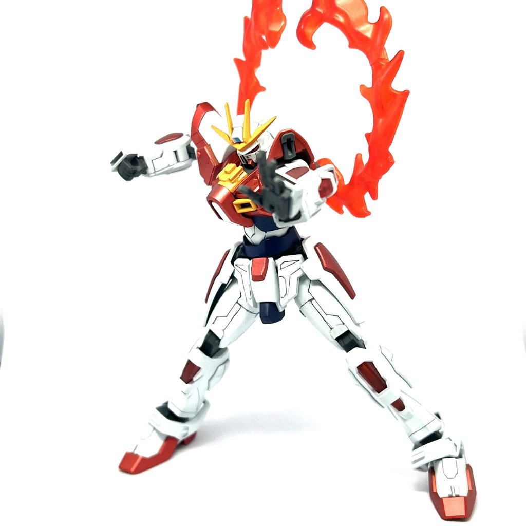 基本的には元の成形色でのカラーリングを意識しています(*'ω'*) ってか初めてこの拳使ったんですが、めちゃくちゃ可動域が凄くて自由度が高いですね!!