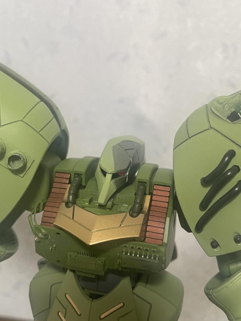 頭の部分は独眼竜のサイバーな感じにしたくてこうなりましたw