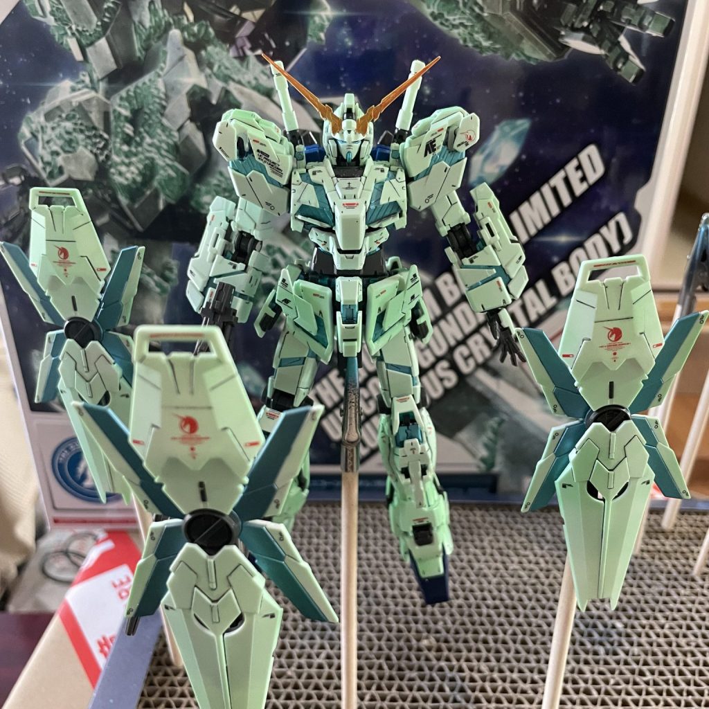 RG1/144RX-0ユニコーンガンダム  最終決戦仕様 新品 RG 1/144 ガンダムベース限定 RX-0 ユニコーンガンダム (最終