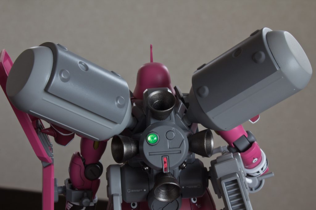 ランゲ・ブルーノ砲改＋重装用バックパックはこれだけでキット化してくれてもいい位！その代わりキットには劇中で使用した専用のビームショットライフルが付いてたら最高だったけど😆