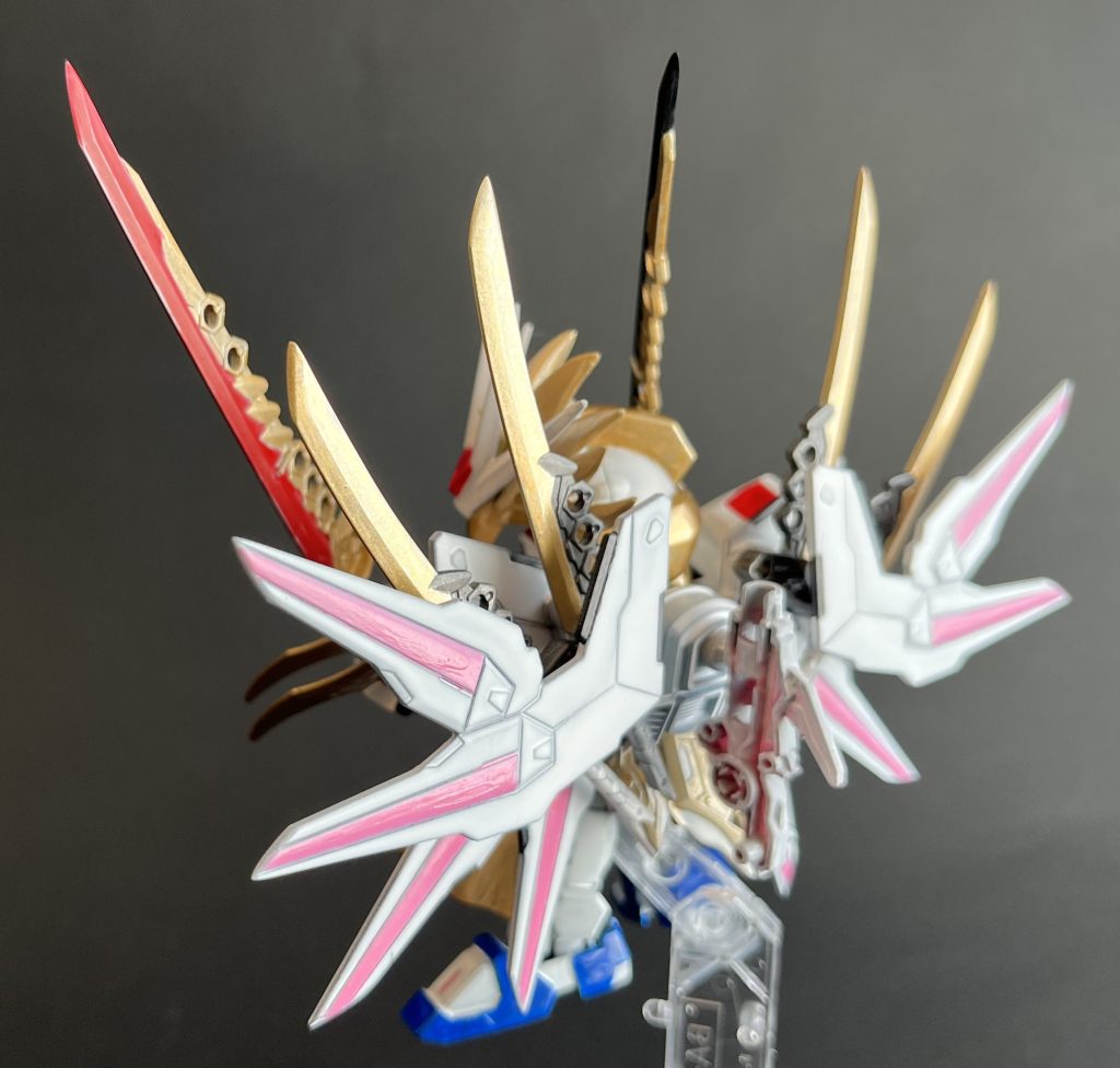 マイティー騎士ガンダム・ストライクフリーダム–2枚目/制作者：クリームシュウ(探プラ部)