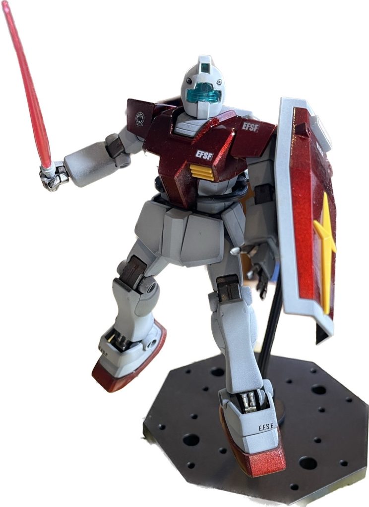 腰部分が気に入らなかったので、ジャンクパーツを再利用。満足の出来になりました！