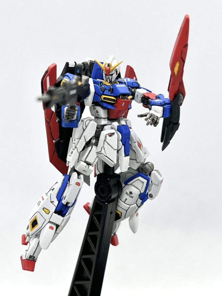 このポーズがとらせたかったんです😆膝の曲がり具合はコレが限界💦