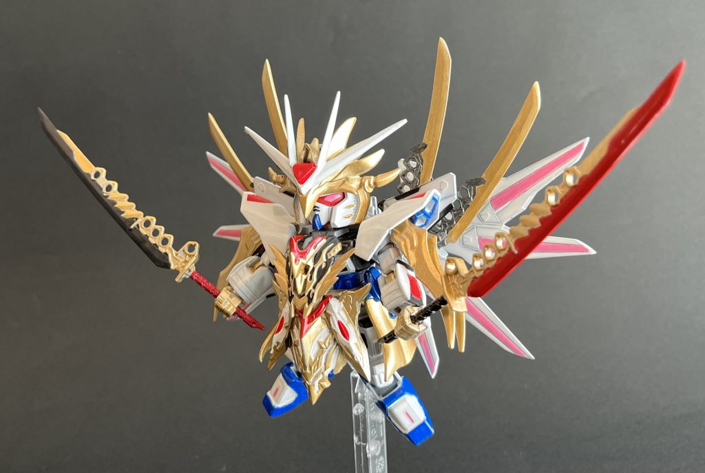 マイティー騎士ガンダム・ストライクフリーダム–3枚目/制作者：クリームシュウ(探プラ部)