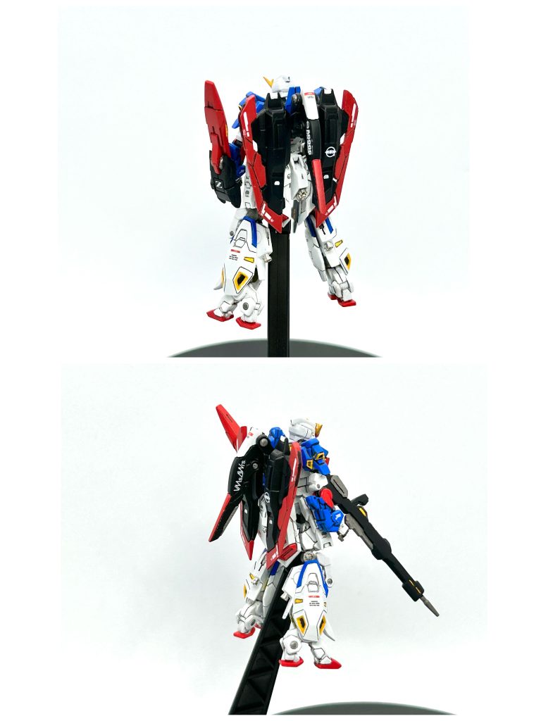 お尻と脚のバーニアはICソケットで金属化コレめっちゃイイ🥰