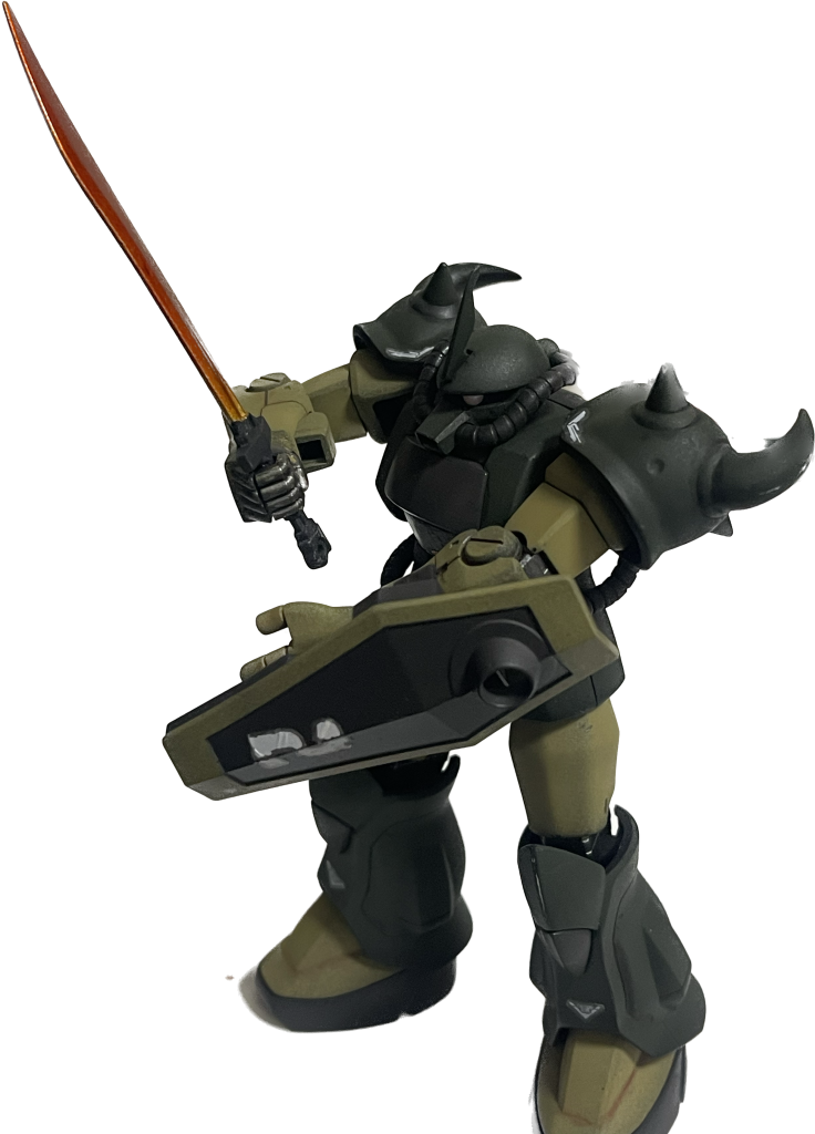 ヒートサーベルは、チタンゴールドに、クリアオレンジを吹いて、感じをだそうとしましたが、あまり上手く出来ませんでした…反省。涙