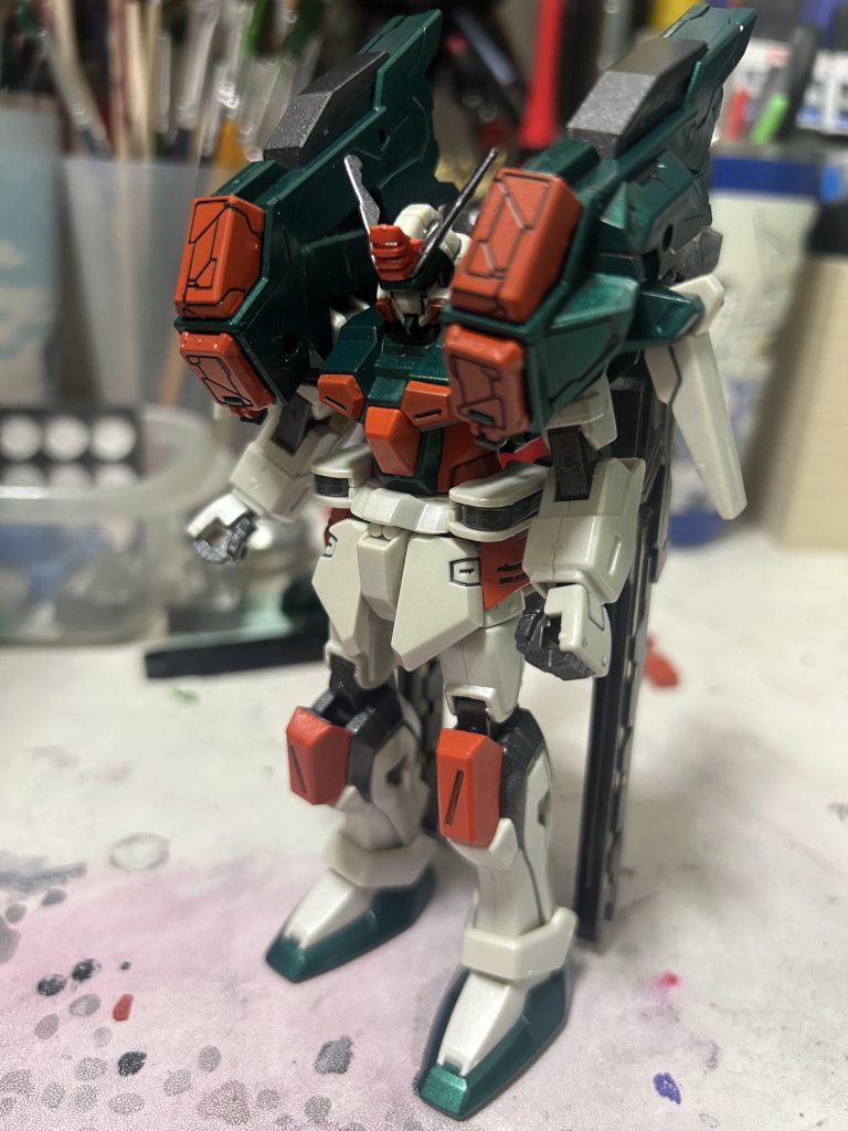 普通に立たせるとこんな感じ