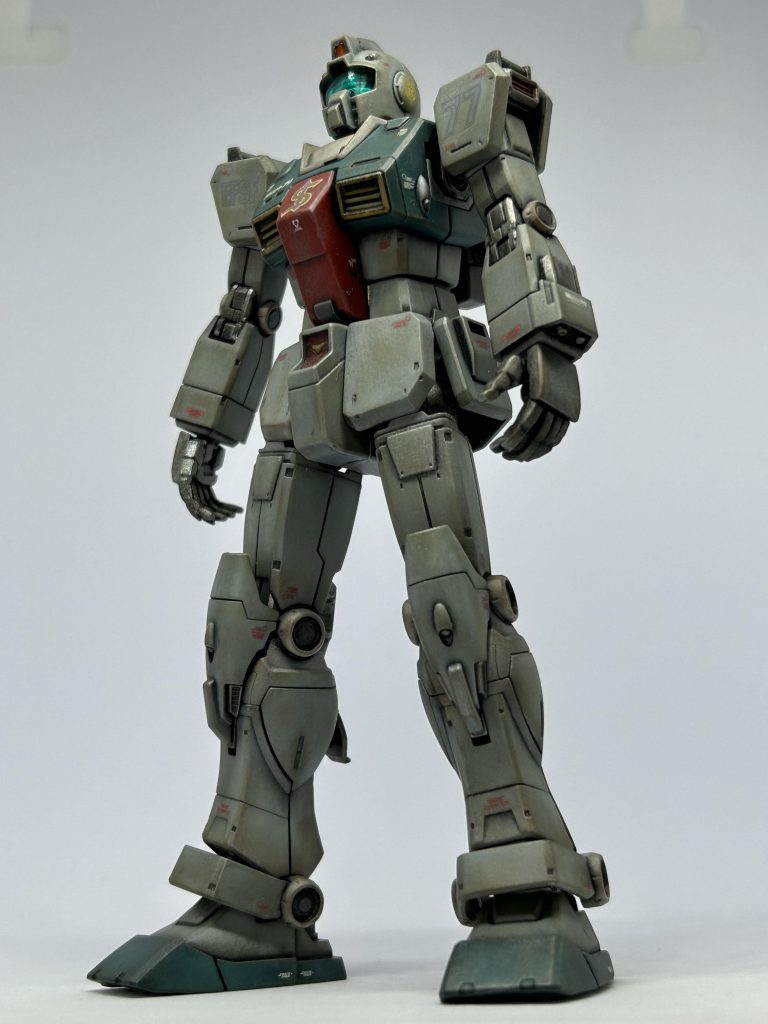 ジム　スレッガー カスタム　RGM-79 GM (SLEGGAR)–2枚目/制作者：hide0445