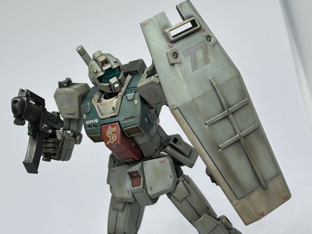 ジム　スレッガー カスタム　RGM-79 GM (SLEGGAR)–6枚目/制作者：hide0445