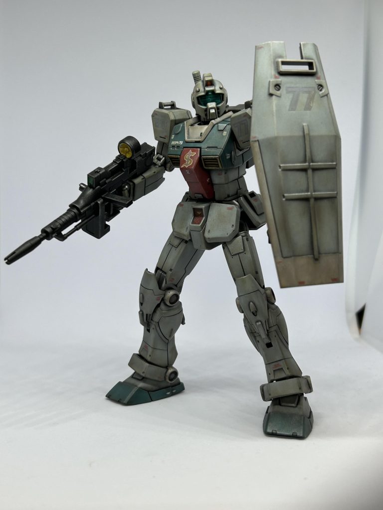 ジム　スレッガー カスタム　RGM-79 GM (SLEGGAR)–5枚目/制作者：hide0445