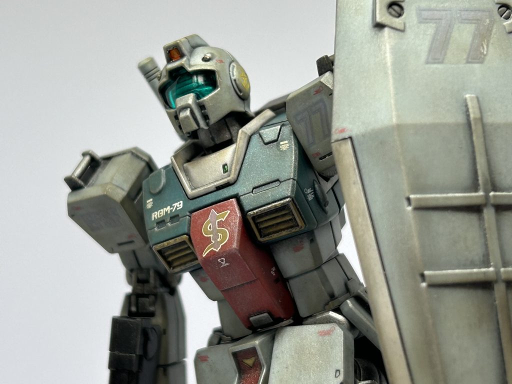 ジム　スレッガー カスタム　RGM-79 GM (SLEGGAR)–8枚目/制作者：hide0445