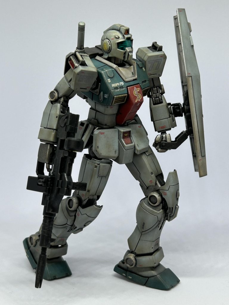 ジム　スレッガー カスタム　RGM-79 GM (SLEGGAR)–9枚目/制作者：hide0445