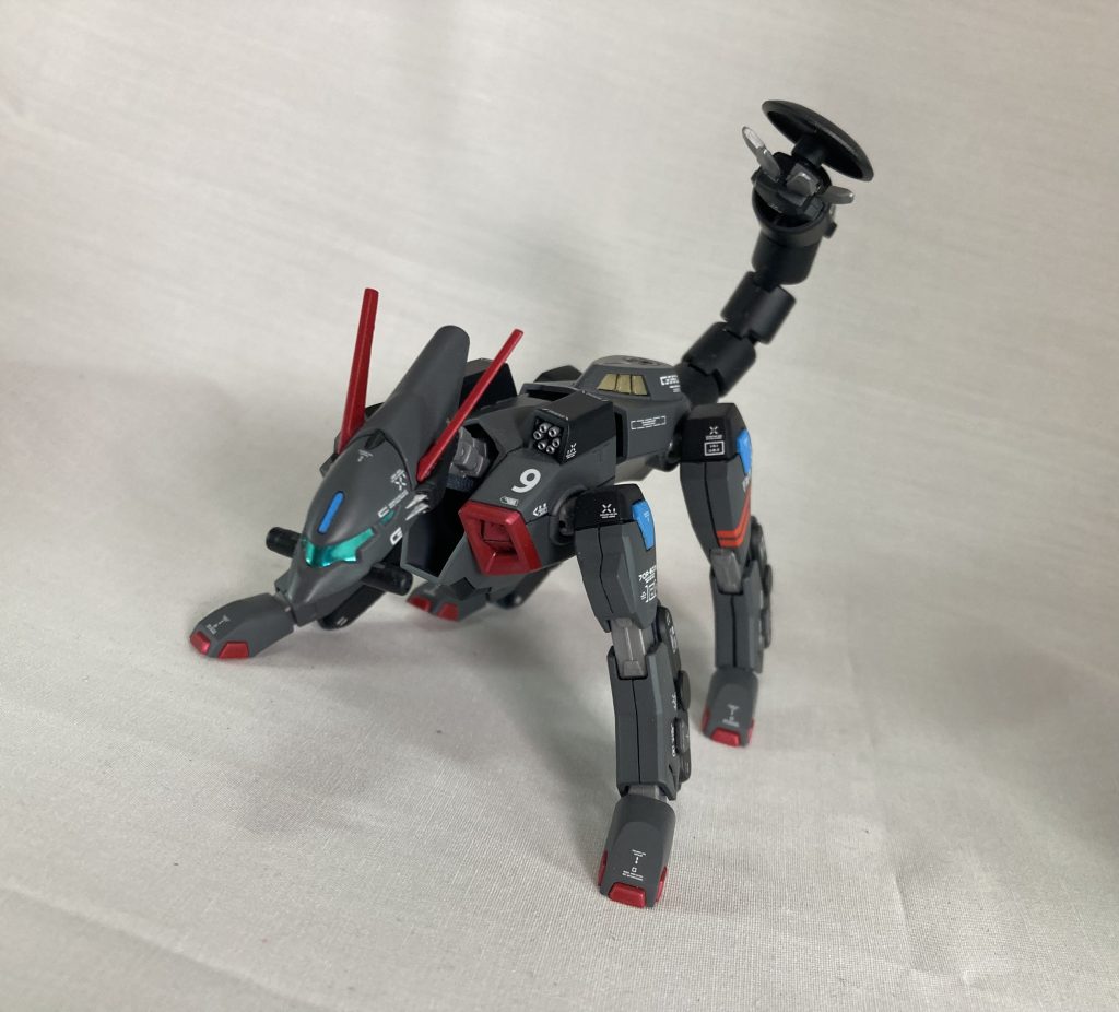 ノーマル形態、増設したバルカンが地味にお気に入り