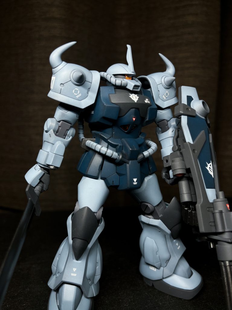 肩と頭部に新規モールド追加モールド追加したらデカールも追加して情報量の密度上げるのが最近の好みです