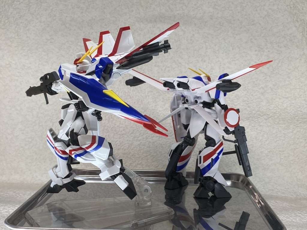 HGドラグナーと並べてどっちがどっち？？