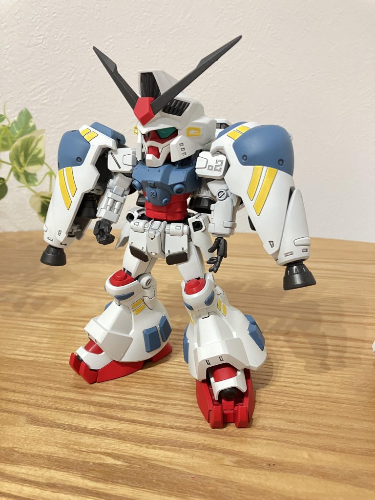 全体のバランス調整の為、腰部延長しています。