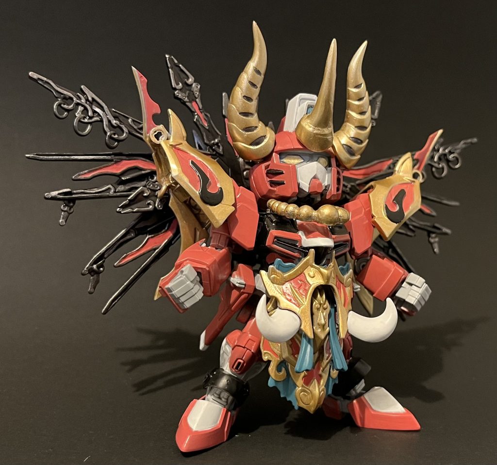 「平天大聖」とは「牛魔王」の別称西遊記では斉天大聖孫悟空と義兄弟の関係ですインパルスとジャスティスシンとアスランの関係性が共鳴すると思い、このモチーフにしました