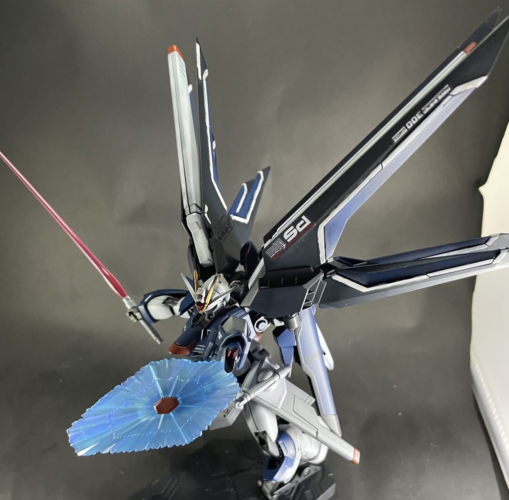 このキット、可動域がかなり広いので、ポージング苦手な自分でもそれなりになります！笑