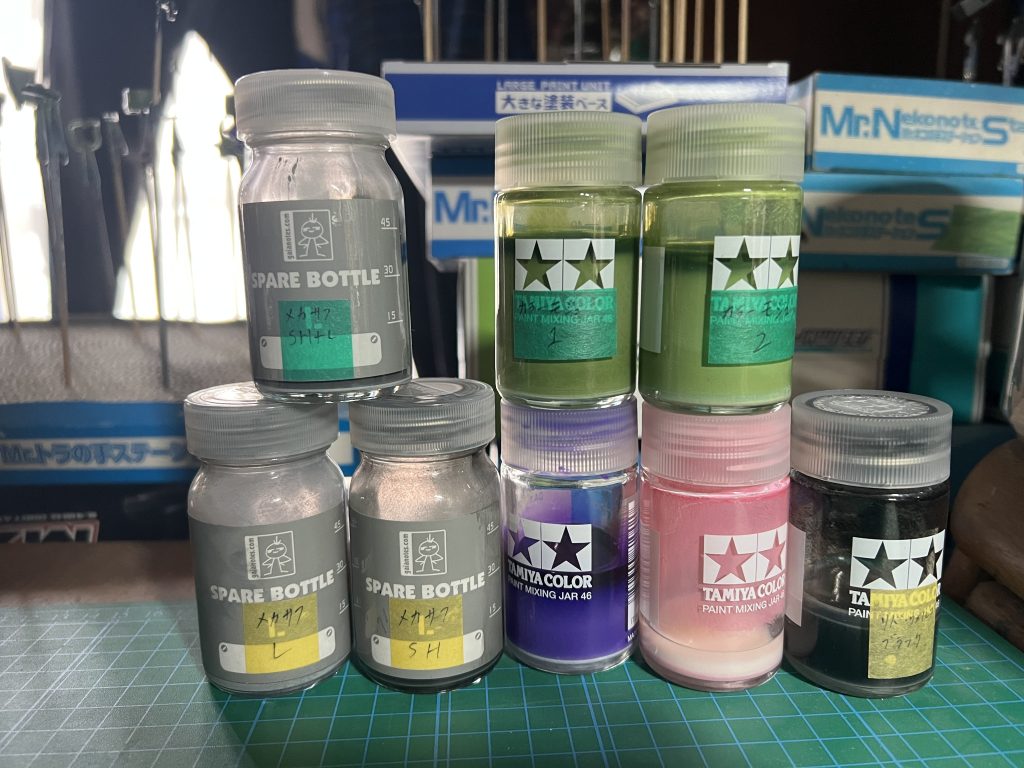 今回使用した塗料です