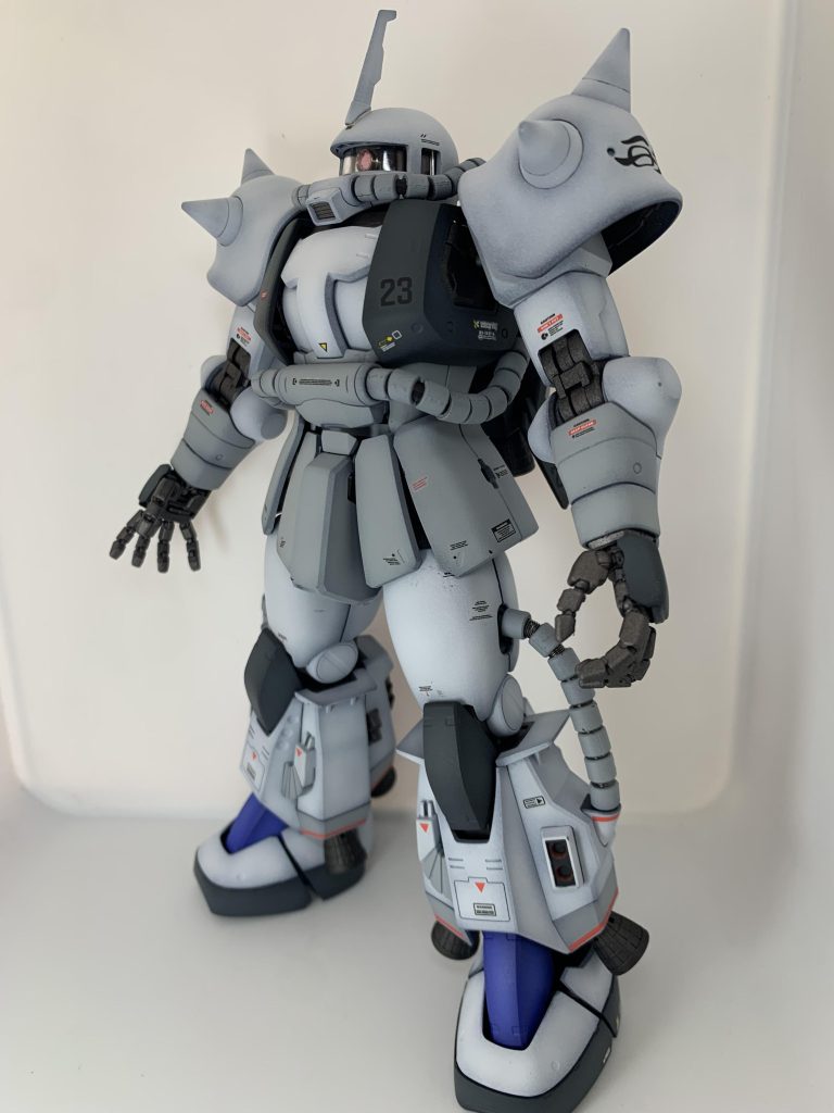 ハンドパーツのみ変更してみました。