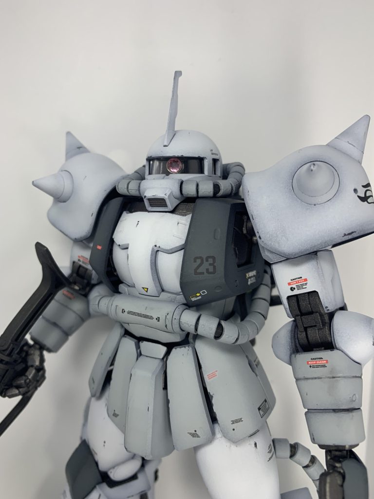 MG MG シン・マツナガ専用ザクⅡ（カスタムタイプ）–3枚目/制作者：モフモフゴロー