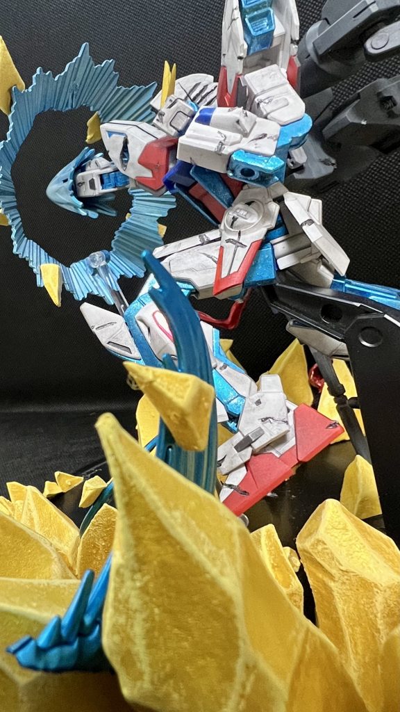 再現をするのも大変でしたが、小学生の時の自分に「今こんなふうにプラモデルが作れるようになったんだぞ！！」と言えるような作品ができたんじゃないかなっと思っています。