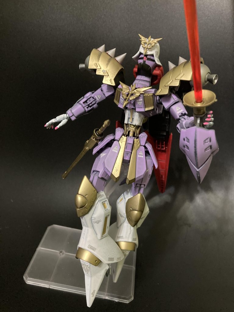 会社のガンプラ部の品評会がありまして、カラー縛りのお題として製作しました✨