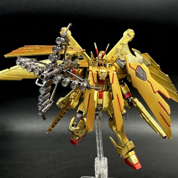 HG クロスボーンガンダムx-0 ゴールドゴースト　フルクロス