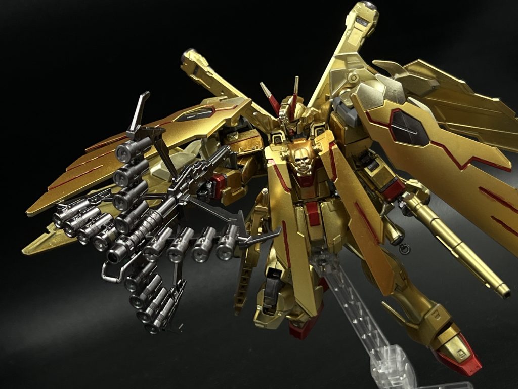 HG クロスボーンガンダムx-0 ゴールドゴースト　フルクロス–2枚目/制作者：胡 元靖