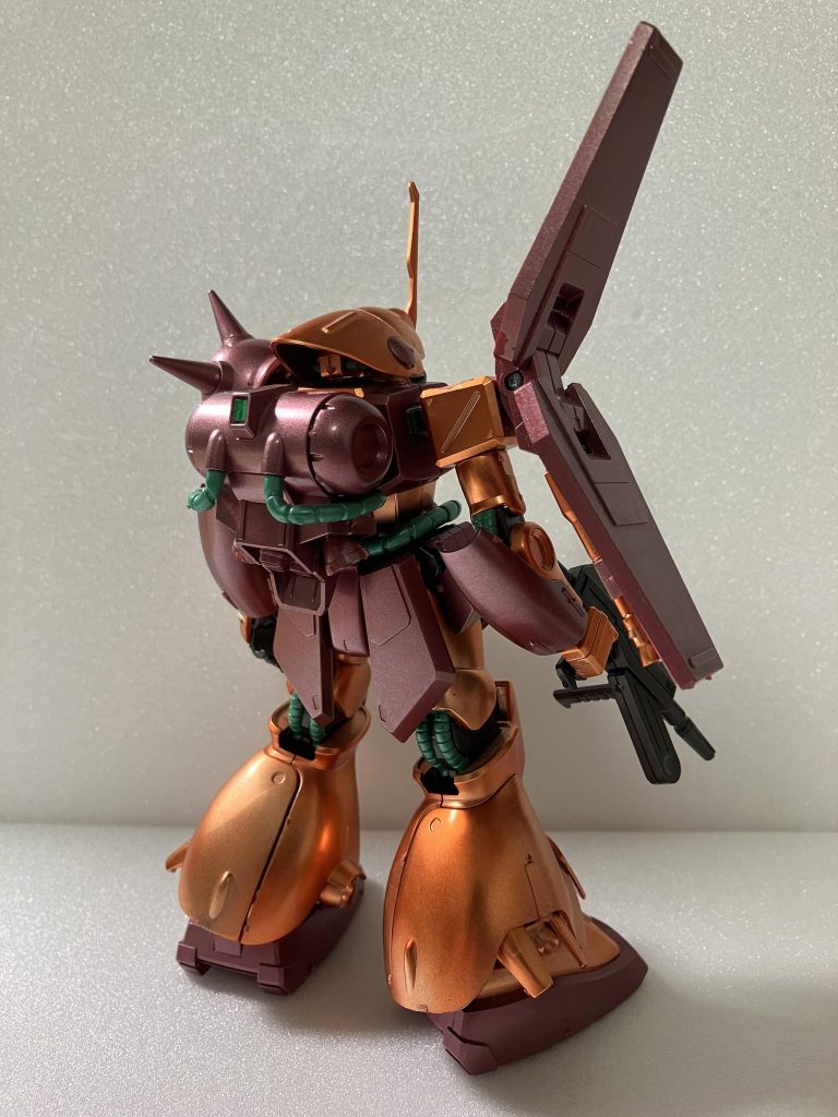 余談なんですがティターズって連邦でイイですよね？マラサイのこのフォルムがすごい好みです。これをさらにメッキがきわだてる。